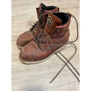 Red Wing Irish Setter Wingshooter 83605 Mens Brown Leather Boots Sz 9 NO INSOLES